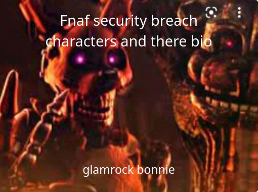 Fnaf security breach characters in 2023