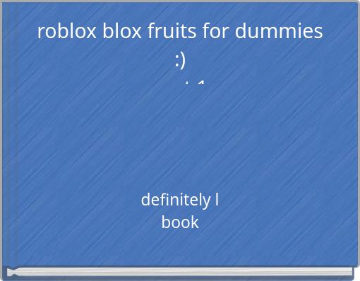 Roblox | Frutas blox fruits