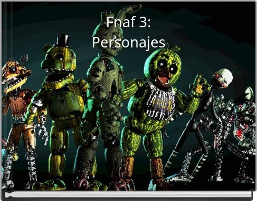 Todos los personajes animatrónicos de FNAF: Security Breach