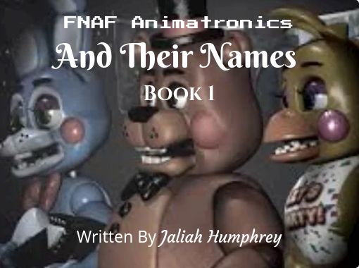My Fnaf 1 animatronics re-designed.