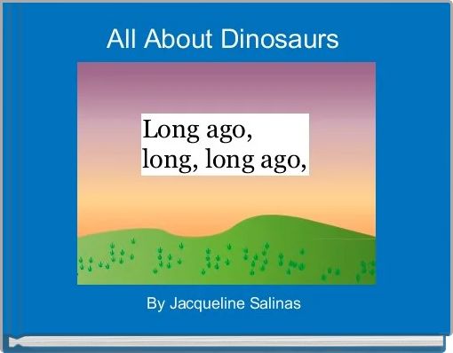 about dinosaurs in english