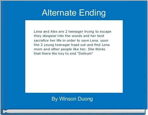  Alternate Ending Free Books Children s Stories Online StoryJumper