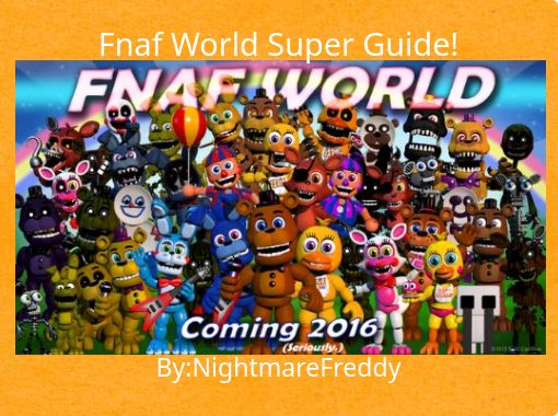 Nightmare Fredbear, FNaF World Wikia