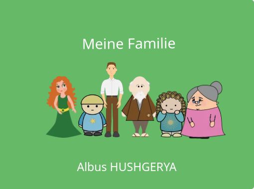 Meine Familie Free Stories Online Create Books For Kids Storyjumper