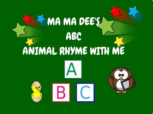 Ma Ma Dees Abc Animal Rhyme With Me Free Books - rhyming roblox rap battle lyrics