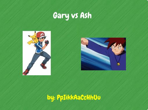 gary and ash pokemon