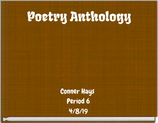 Poetry Anthology Free Stories Online Create Books For Kids