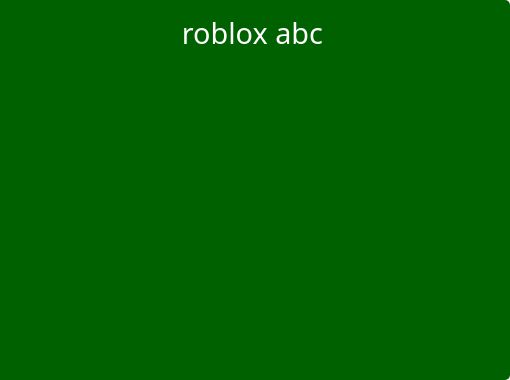 what-does-abc-mean-in-roblox