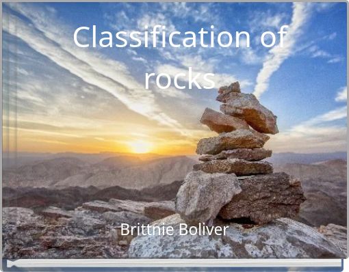 essay classification of rocks