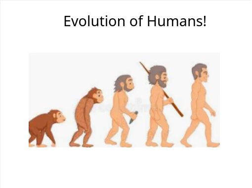 evolution of humans for kids