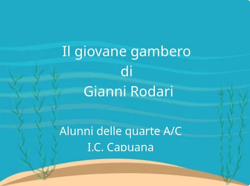 Il giovane gambero di Gianni Rodari