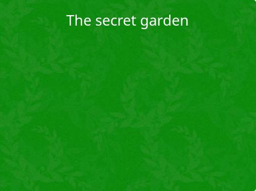 the secret garden story book to read