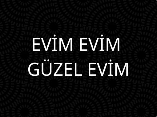 Evim Evim Guzel Evim Free Stories Online Create Books For Kids Storyjumper